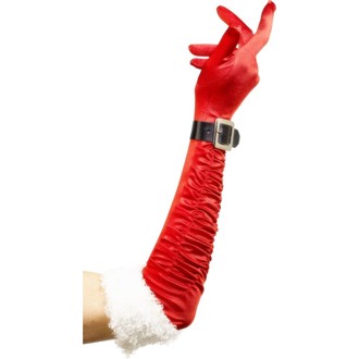 Karnevalové doplňky - Vánoční rukavice  l