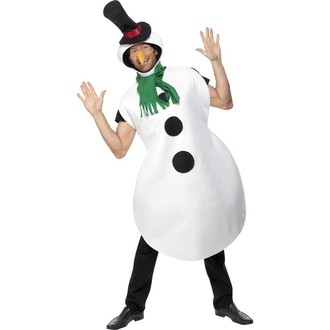 Kostýmy - Kostým Sněhulák pro dospělé