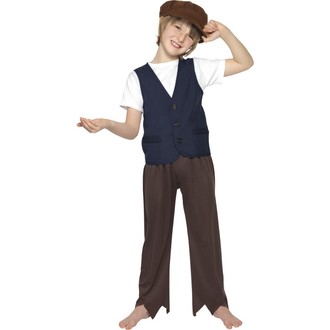 Kostýmy - Dětský kostým Viktoriánský sedlácký chlapec