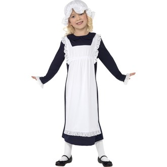 Kostýmy - Dětský kostým Viktoriánská chudá dívka