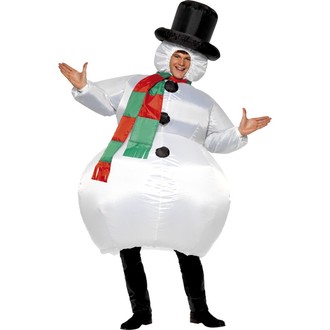 Kostýmy - Kostým Sněhulák pro dospělé  I