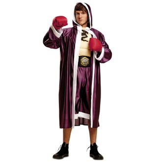 Kostýmy - Kostým Boxer vínový