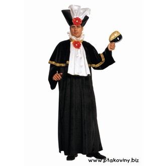 Historické kostýmy - Pánský kostým Benátčan