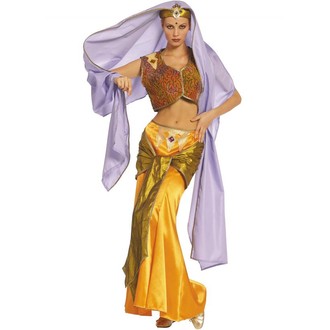 Historické kostýmy - Dámský kostým Indka