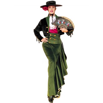Historické kostýmy - Dámský kostým Andalousianka