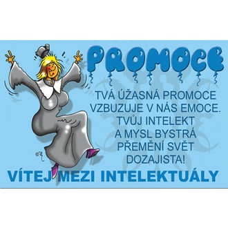 Zábavné předměty - Průkaz Promoce