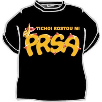 Kostýmy - Tričko Ticho rostou mi prsa