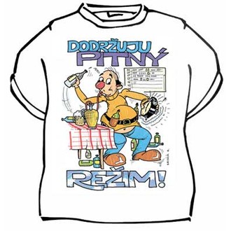 Kostýmy - Tričko Dodržuj pitný režim