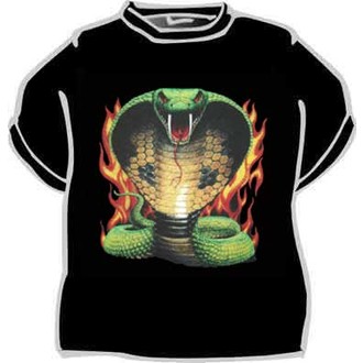 Kostýmy - Tričko Kobra v ohni