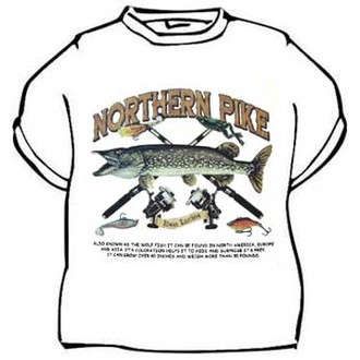 Kostýmy - Tričko Ryba Northern pike