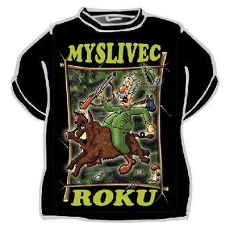 Kostýmy - Tričko Myslivec roku