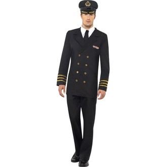 Kostýmy - Pánský kostým Navy officer