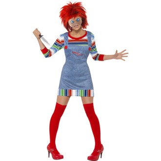 Kostýmy - Dámský kostým Chucky Child´s play 2