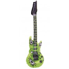 Nafukovací kytara zelená