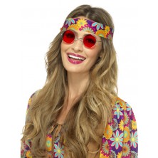 Brýle Hippie červené