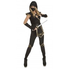 Kostým Černý Ninja dámský