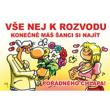 Průkaz Vše nej k rozvodu