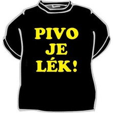 Tričko Pivo je lék