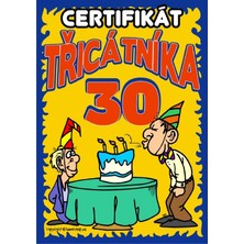 Certifikát třicátníka