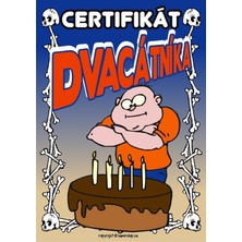 Certifikát dvacátníka