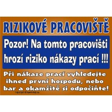 Certifikát Rizikové pracoviště