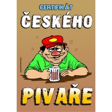 Certifikát českého pivaře