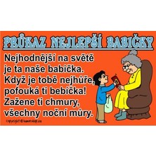 Průkaz Průkaz nejlepší babičky