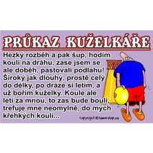 Průkaz Průkaz kuželkáře