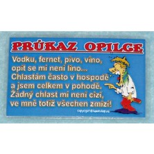 Průkaz Průkaz opilce