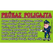 Průkaz Průkaz policajta
